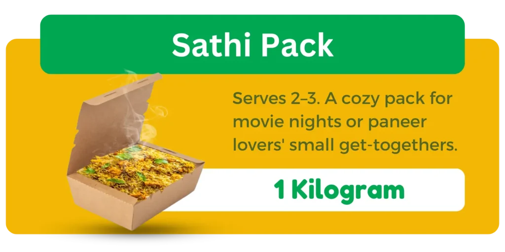 1 kg Paneer Kabsa biryani, a Middle Eastern food serving restaurant in kathmandu